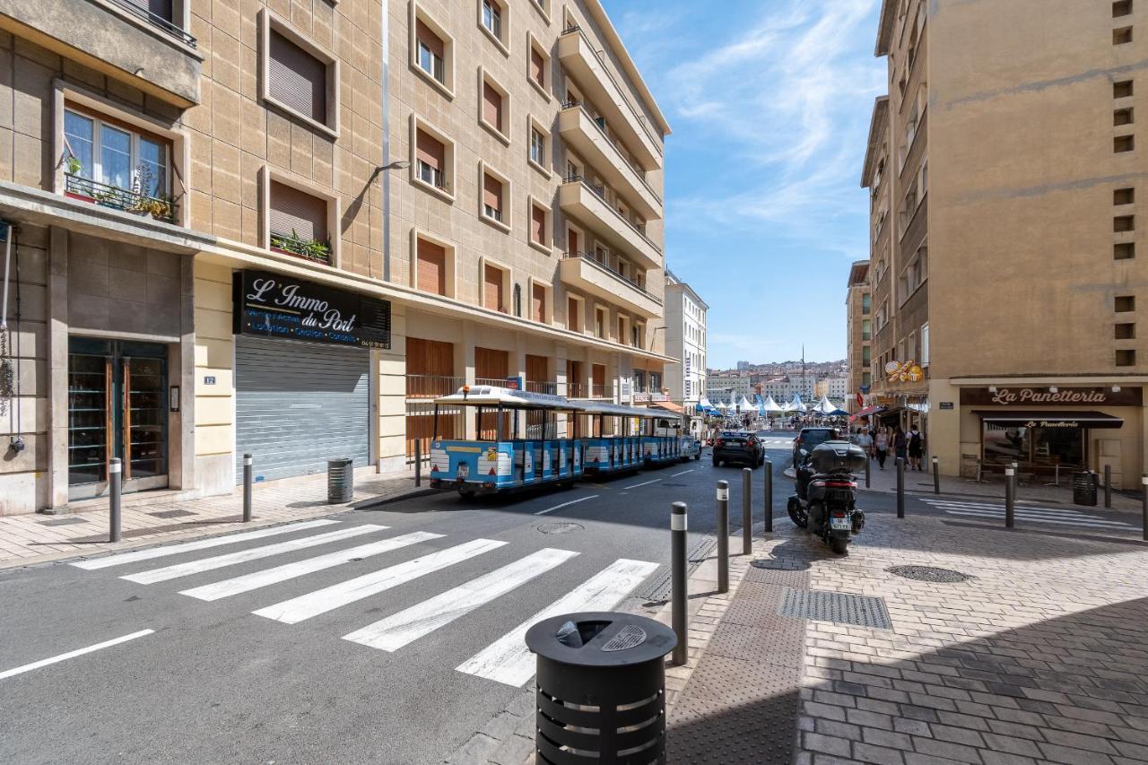 Celebre Vieux Port, Marseille Lägenhet Exteriör bild