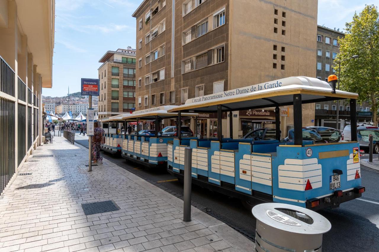 Celebre Vieux Port, Marseille Lägenhet Exteriör bild